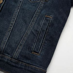 Chaqueta Vaquera de Invierno para Hombre, Nueva Tendencia, Alta Calidad, Servicio OEM, Elegante, Transpirable, con Logotipo Frontal, Venta al Por Mayor - Product Image 5