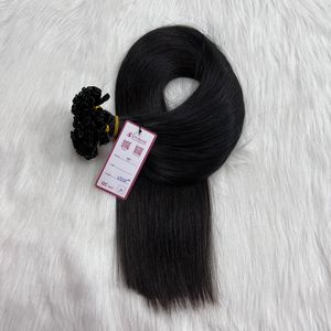 Utip extensions de cheveux humains bruts droits vietnamiens pré-collés sans emmêlement sans perte de vague profonde lâche vague naturelle 100% vierge - Product Image 3