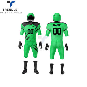 ชุดยูนิฟอร์มอเมริกันฟุตบอล แขนสั้น สีเหลือง 100% โพลีเอสเตอร์ สำหรับทีมมืออาชีพ ฝึกซ้อมและแข่งขัน - Product Image 6