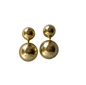 Pendientes pequeños de latón de moda 2023 de la India, joyería de moda para niñas, estilo <span class=keywords><strong>Pinterest</strong></span> - Product Image 4