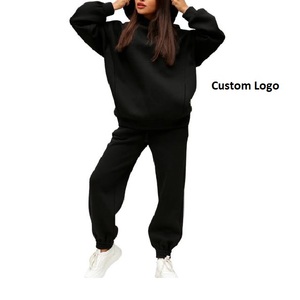 Nouveauté, ensemble de survêtement de fitness pour femmes, hiver, à capuche, sur mesure, grande taille, pull à manches longues, sweat-shirt décontracté, pantalon de survêtement - Product Image 4