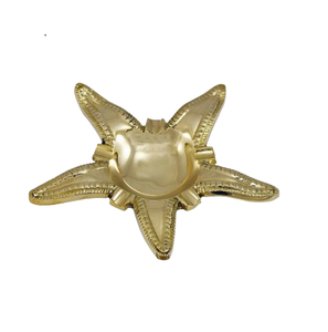 Cendrier en acier inoxydable personnalisé de grande taille, noir et argent, pour hôtel, bar, bureau, logo personnalisé, portable - Product Image 6