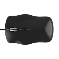 AIKUN Souris optique 3D filaire pour la maison LT12-Office avec commutateur DPI 800/1200/1600, câble USB, roue en caoutchouc, Plug and Play