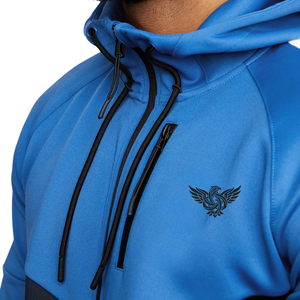 Unisex Full <b>Zip</b> <b>Hooded</b> Winter Tracksuit Sports Set Front Windproof Breathable Running Jogging Sweat Suit Training Wear Active - Product Image 5