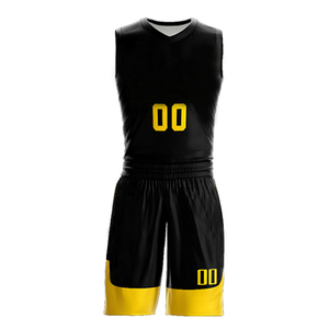 Uniforme de baloncesto de secado rápido hecho a medida de alta calidad para hombres, ropa deportiva transpirable, uniformes de baloncesto a la venta - Product Image 5