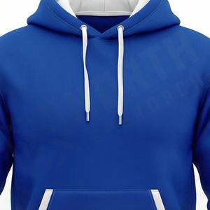 Hoodie surdimensionné élégant pour homme, design vintage délavé avec poche avant, confortable, personnalisable pour l'hiver. - Product Image 4