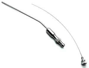 Tubo de succión Frazier esencial para procedimientos quirúrgicos ENT Fuente de alimentación manual reutilizable Base de instrumento terapéutico de diagnóstico - Product Image 3