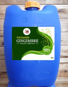 Huile essentielle de gingembre pure à 100 %, distillée à la vapeur par MG - Product Image 6