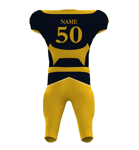 Uniformes de fútbol americano con nombre y número bordados Técnica impresa transpirable y de talla grande - Product Image 5