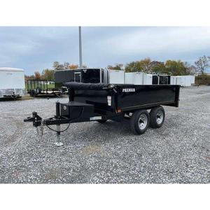 Semi-remorque benne à double essieu haute précision 4 roues, état neuf, en alliage d'aluminium et acier - Product Image 4