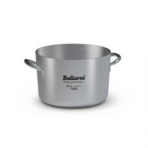 Cacerola Profesional Serie 7000 de Aluminio de 28 cm, Color Plata Natural 7020, Cacerolas Ballarini - Product Image 2
