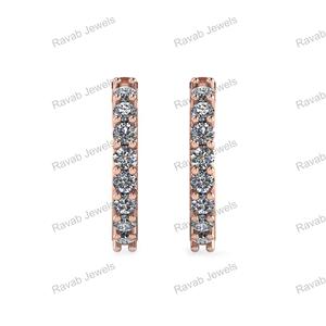 2025 meilleure vente S925 en argent Sterling à la mode personnalisé en gros boucle d'oreille avec Zircon cadeau de noël à la mode pour fille - Product Image 6