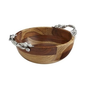 Wooden Salad <b>Bowl</b> Customized Size Handmade Designer Wholesale <b>Soup</b> <b>Bowl</b> Classic Stylish Designer Wooden Serving <b>Bowl</b> - Product Image 6