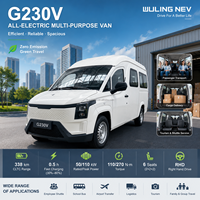 Электрический коммерческий фургон Wuling G230V, 6-местный, запас хода 338 км, прямые поставки с завода