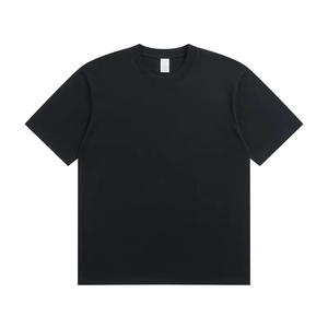 High-quality Oversized100% Cotton <b>Men's</b> <b>T</b>-<b>shirt</b> Custom Logo, Casual Plain Color, <b>Heavyweight</b> Short-sleeved DDP Shipping - Product Image 5