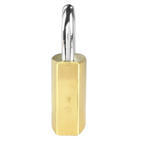 Cadenas à combinaison en laiton sécurisés de 30 mm, cylindres de verrouillage haute protection de marque ABA pour bagages de voyage, sacs à dos et armoires