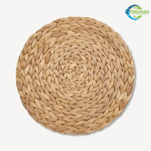 EcoFriendly Handcrafted <b>WOVEN</b> WATER HYACINTH <b>PLACEMATS</b> Elegant and Durable Handmade Coasters for a Sustainable Dining Experience - Product Image 3