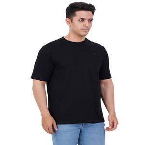 Camiseta de algodón con cuello redondo para hombre en diferentes métodos de impresión y material Camiseta de cuello redondo para hombre en stock a la venta - Product Image 4