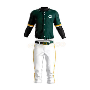 High Manufacturer's Latest Design <b>Baseball</b> Uniform Breathable Sportswear <b>Sets</b> in Plus Size New Arrival Practice Wear - Product Image 3