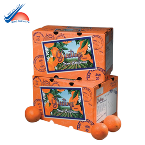 กล่องกระดาษสองชั้นสำหรับผลไม้เพิ่มความทนทานและความแข็งแรงในการบีบอัดสำหรับการส่งออกกล่องผลไม้ตามสั่งจากเวียดนาม - Product Image 1