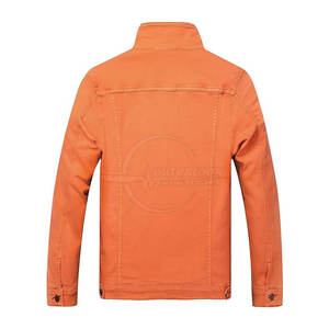 OEM Service Hot Selling Men <b>Jeans</b> Jacket With Custom Made Design Men <b>Jeans</b> Jacket In Adult Size - Product Image 2
