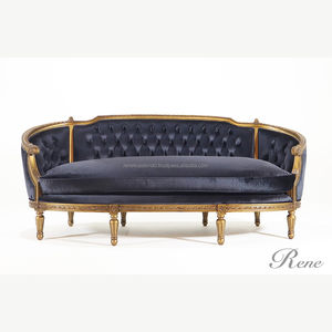 Living Room Sofa Furniture Serial Number 5505 Mahogany Frame Soft Foam Seat And <b>Backrest</b> Soft Fabric - Product Image 2