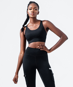 Vêtements de sport neufs, shorts de yoga respirants en polaire, taille mi-haute, soutien-gorge de sport qui relève les fesses, taille plus, imprimé, 1 pièce, vêtements de yoga - Product Image 5