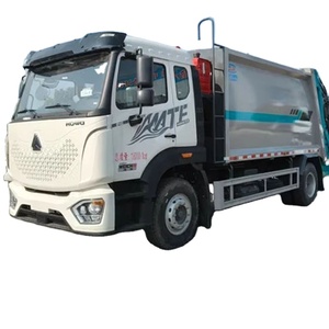 รถบรรทุกขยะอัดแบบไฮดรอลิกอัตโนมัติ FAW ราคาประหยัด พร้อมถังบรรจุขนาด 10,000 ถึง 15,000 ลิตร - Product Image 1