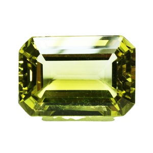 Piedra preciosa suelta de corte Octágono facetado Natural Certificado de cuarzo limón 100% de la mejor calidad para uso en joyería venta al por mayor - Product Image 5