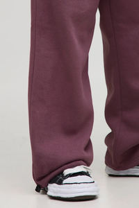 กางเกงวอร์มผ้าแคนวาสคอตตอน 100% น้ำหนักปานกลาง พิมพ์ลายตามสั่ง ทรงหลวมสำหรับผู้ชาย สไตล์สตรีทแวร์ลำลอง - Product Image 2