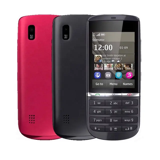 For Nokia Asha300 Factory Unlocked Original Simple Super Cheap 3G Classic Unlocked Touch And Type Mobile Cell Phone