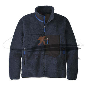 Vestes Chaudes en Laine Polaire Sherpa pour Hommes avec Col Montant Manteau d'Hiver Épais et Confortable avec Fermeture Éclair Conception de Vêtements d'Extérieur - Product Image 4