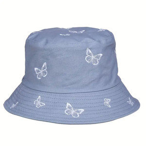 Top Selling Custom <b>White</b> Cotton Canvas <b>Bucket</b> <b>Hat</b> Fashionable Fisher Man Design <b>Men</b> Women Casual Sun Protection <b>Hat</b> - Product Image 5