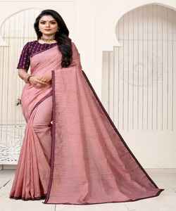 Vêtement de soirée indien sari en soie brodé avec chemisier dames porter surat sari vêtements de fête mariage apparelgarment - Product Image 4