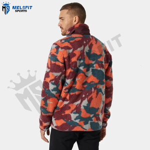 Chaqueta de Forro Polar Sherpa de Diseño Personalizado, Transpirable, Resistente al Viento, Ecológica, con Logotipo Frontal, Unisex, para Invierno - Product Image 2