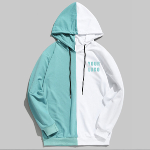 Sudaderas con Capucha para Hombre, Invierno, Bordadas, con Bloques de Color, Algodón, Manga Larga, Patrón Simétrico, Ecológicas, Holgadas, Estilo Urbano - Product Image 5