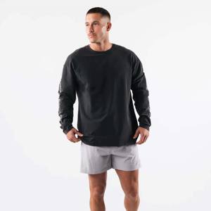 Top Trending Camiseta cómoda Slim Fit camiseta hombres ropa Casual liso manga larga Camiseta Pakistán hecho camisa - Product Image 2