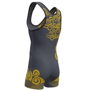 2025 Custom Design Men's Wrestling <b>Singlets</b> for <b>Weightlifting</b> Power Training Wholesale Sublimated Sportswear Wrestling <b>Singlets</b> - Product Image 6