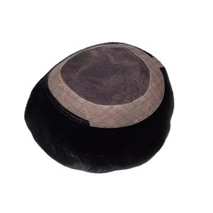 Prótesis capilar de cabello humano con base mono, peluca de cabello humano con base mono, cabello Taz BD - Product Image 2