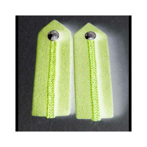 Écussons de col de général de l'Armée aérienne soviétique pour uniforme de cérémonie, écussons de col de gorget pour uniforme de cérémonie, brodés à la main en fil de laine, tissu écologique - Product Image 2