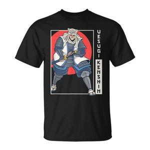 T-Shirt Promozionale a Tema Samurai Uesugi Kenshin - Product Image 1