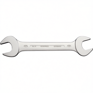 GEDORE Chrome-Plated Double <b>Open</b>-<b>End</b> Wrench 6 18 X 21 mm Length 236 Mm-Shop Tool - Product Image 3