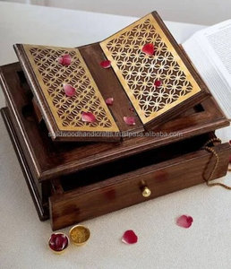 ที่วางหนังสือคัมภีร์กุรอานทำมือแบบตั้งได้ที่ตั้งหนังสือเล่มศักดิ์สิทธิ์ที่วางหนังสือ - Product Image 1