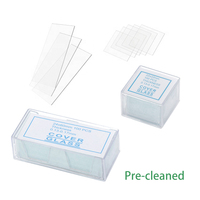 Laboratory Supplies for Microscope Slide Histology Different Sizes Slip Disposable 22x22mm Microscope Cover Glass