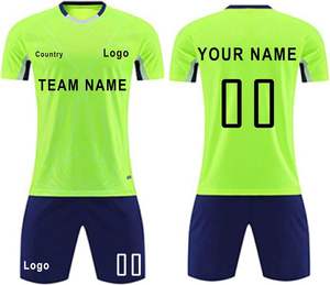 Uniforme de football d'été respirant en gros d'usine maillot de football sublimé en polyester à séchage rapide - Product Image 2