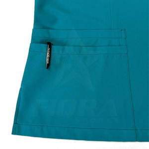 Nuevo alta calidad personalizable cómodo Spandex poliéster Hospital Scrub Sets enfermera trabajo médico para manga corta Unisex - Product Image 5