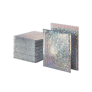 Sobres Acolchados Bolsas Holographic Bubble Mailer combinan estilo y seguridad para sus envíos disponibles a excelentes precios - Product Image 1