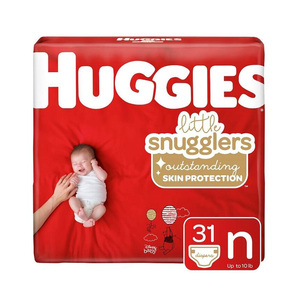 Pour les couches pour bébés Huggies Little Snugglers Taille 1 198-Sélectionnez pour plus d'options - Product Image 1