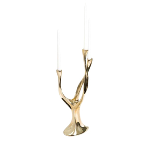 High Quality Gold Metal <b>Iron</b> Candle Holder Festive Home Lighting Accessory <b>on</b> Sale - Product Image 6