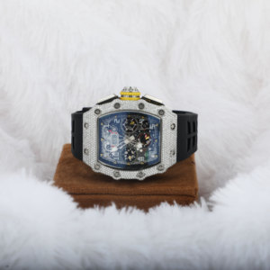 นาฬิกากลไกหรูหราคุณภาพสูงสำหรับผู้ชายและผู้หญิงประดับเพชรเพชรโมอิส - Product Image 1